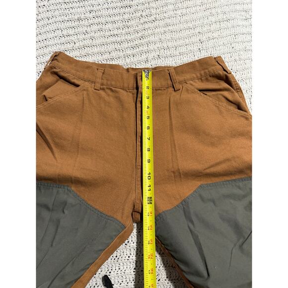Browning Double Knee Work Pants Mens 38 x 32 Burnt Orange Gray 30212232 FW1803 - Picture 4 of 11